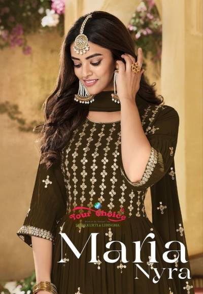 Maria Nyra By Your Choice Designer Partywear Readymade Dress Collection